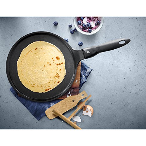 WMF Crêpe Pan Coated with Devil Stainless Steel Handle, Black, 27 cm