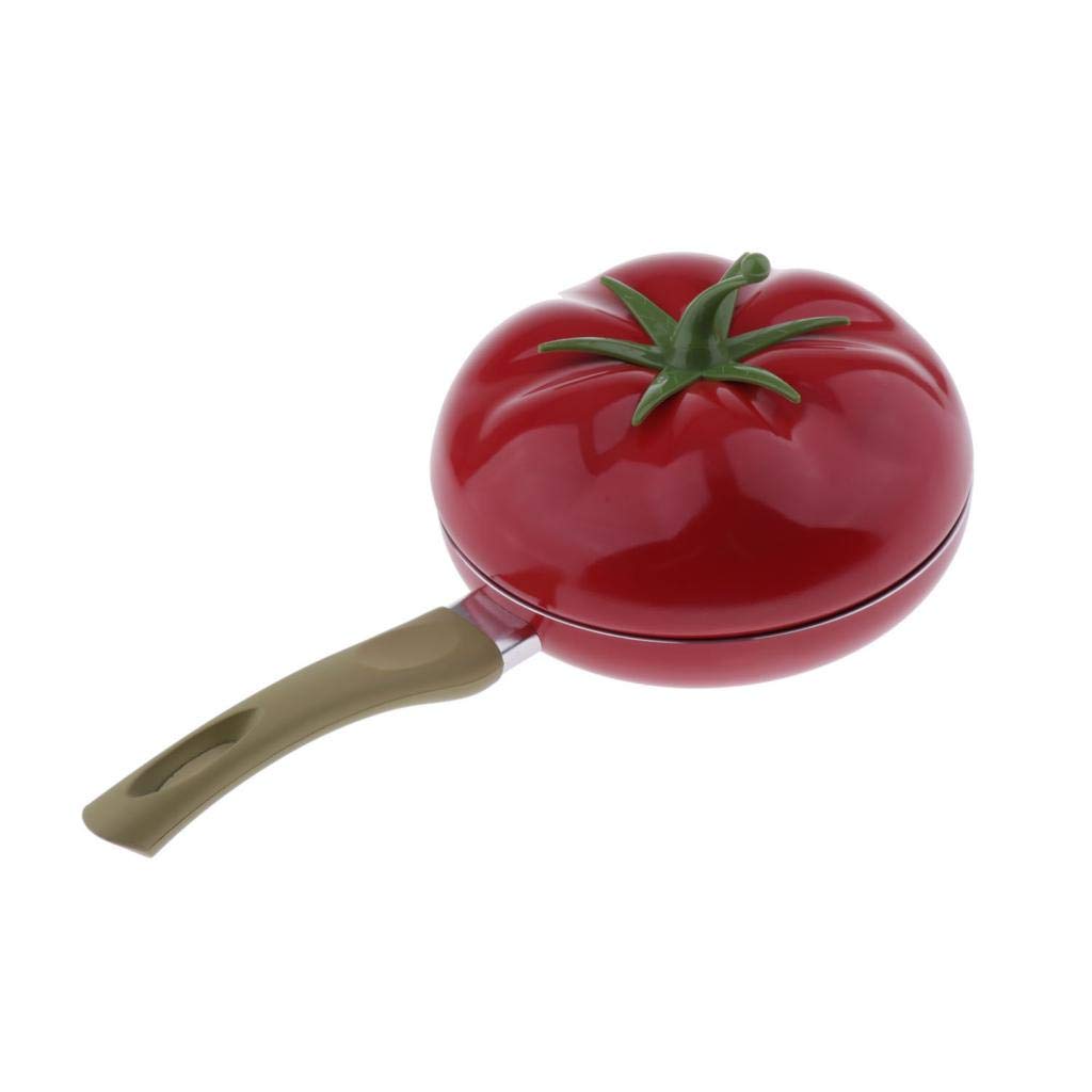 MagiDeal Tomato Shaped Frying Stick Aluminum Cookware 20cm