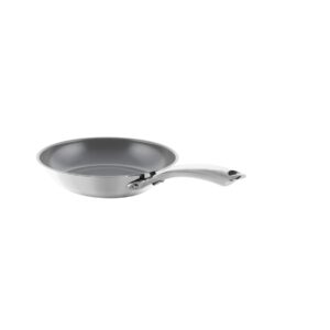 chantal 3.clad tri-ply 8 inch non-stick fry pan, ceramic nonstick coating