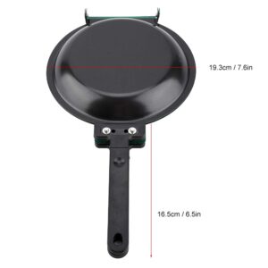 AYNEFY Double sided Frying Pan, Non-stick Premium Iron Ceramic Coating Double Side Flip Pan Pancake Maker Household Kitchen Cookware for Pancakes Omelets French Toast