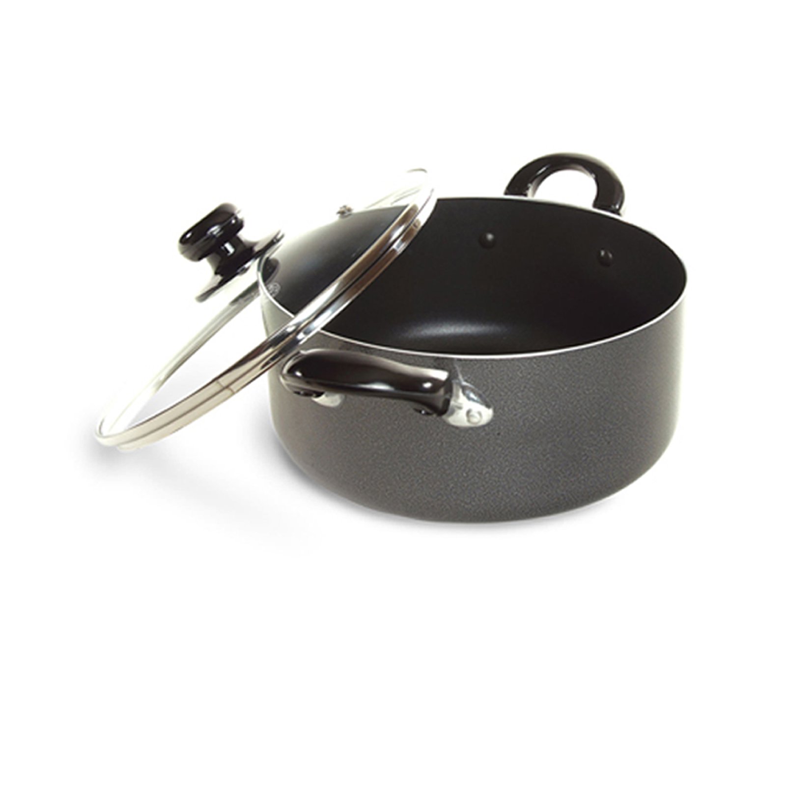 Better Chef 2-Quart Heavy-Gauge Aluminum Dutch Oven with Glass Lid