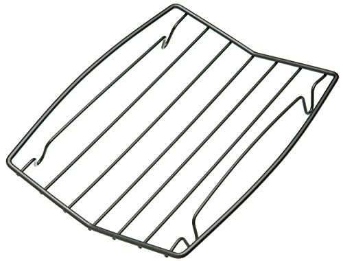 MasterClass KCMCTRAYNS26 26 x 20 cm Non Stick Roasting Rack, V Shaped, Carbon Steel, Silver