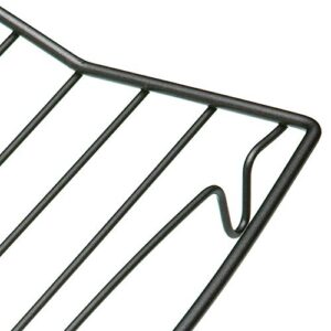 MasterClass KCMCTRAYNS26 26 x 20 cm Non Stick Roasting Rack, V Shaped, Carbon Steel, Silver