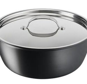 Tefal Jamie Oliver 30 cm Big Batch Pan, Non Stick Hard Anodised, H9125444