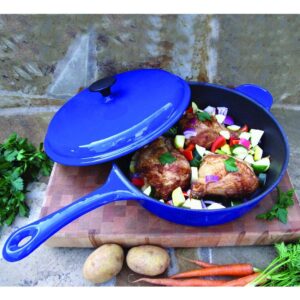 Jean-Patrique Cast Iron Sauté Pan Deep 11.8" Professional