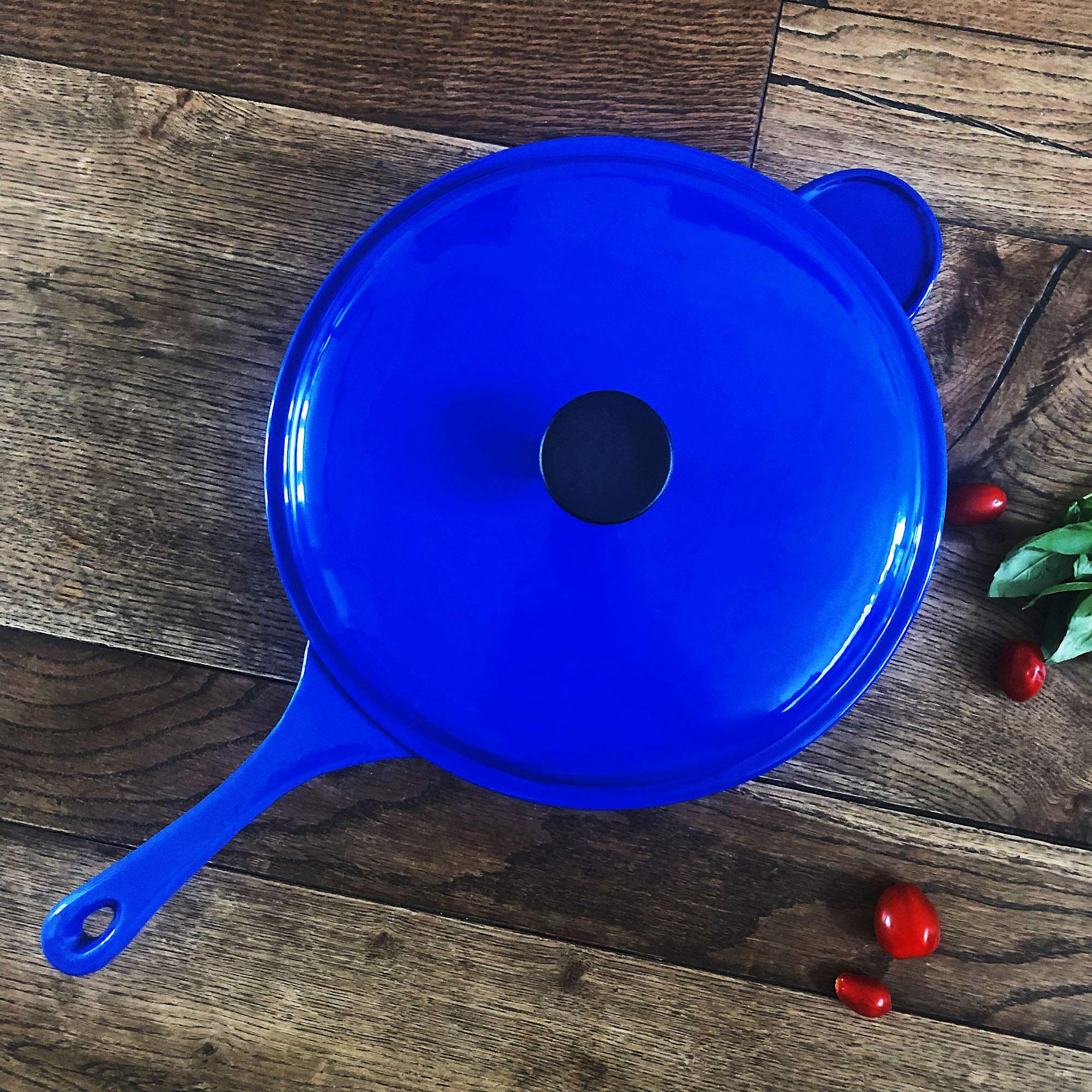 Jean-Patrique Cast Iron Sauté Pan Deep 11.8" Professional