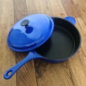 Jean-Patrique Cast Iron Sauté Pan Deep 11.8" Professional