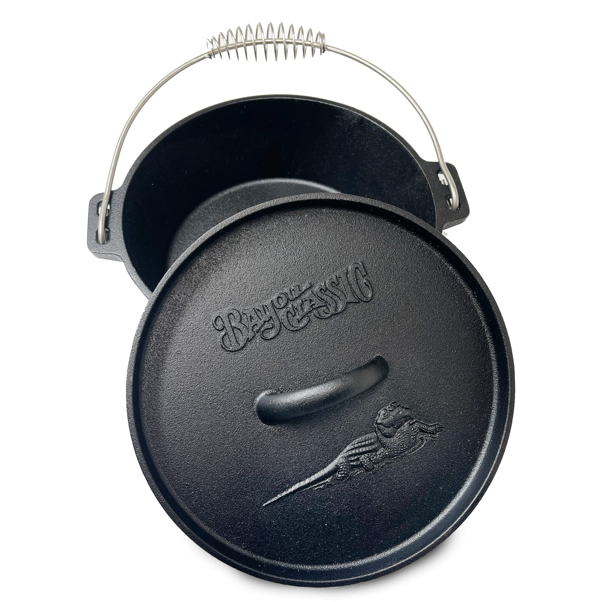 Bayou Classic 7400 4-Quart Cast Iron Dutch Oven