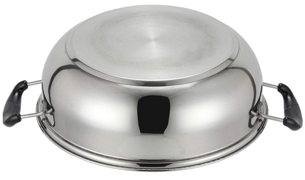 stainless divided Hot pot 30cm