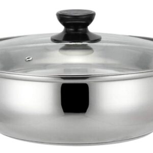 stainless divided Hot pot 30cm