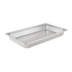 winco stainless steel steam table pan