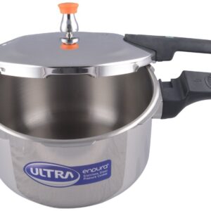 Elgi Ultra EU-5.5L Stainless Steel Pressure Cooker, 5.5-Liter