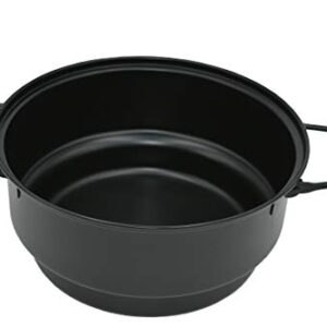 ZenUrban 870022 Sauce and Bean Pot, Black