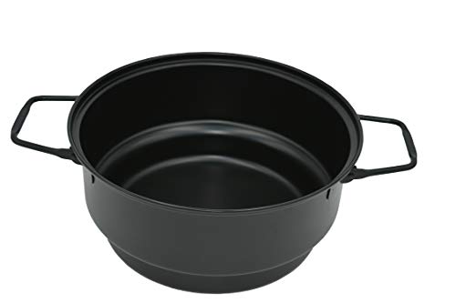 ZenUrban 870022 Sauce and Bean Pot, Black