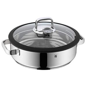 wmf steam cooker, silver, 28 cm