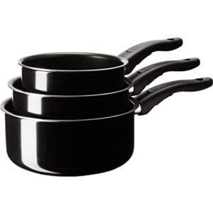 Ikea Home Indoor Saucepan set of 3 black