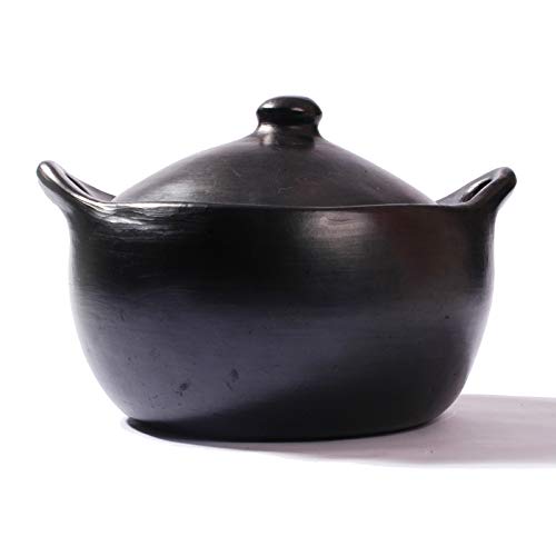 Ancient Cookware, Stew Chamba Clay Pot, Large 6 quarts