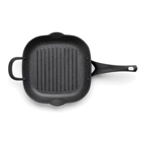 Starfrit The Rock 060903-004-0000 11" Cast Iron Grill Pan, Black