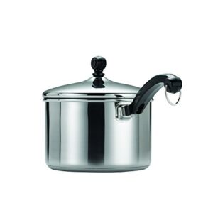 Farberware Classic Covered Saucepan, 1.5 quart, Stainless Steel