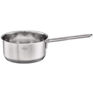 rösle basics line stainless steel sauce pan, 6.3-inch diameter and 1 liter capacity