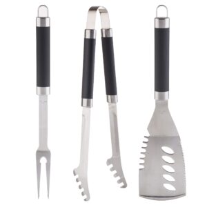 tablecraft grilling tools set, 6 x 2 x 16.875, stainless