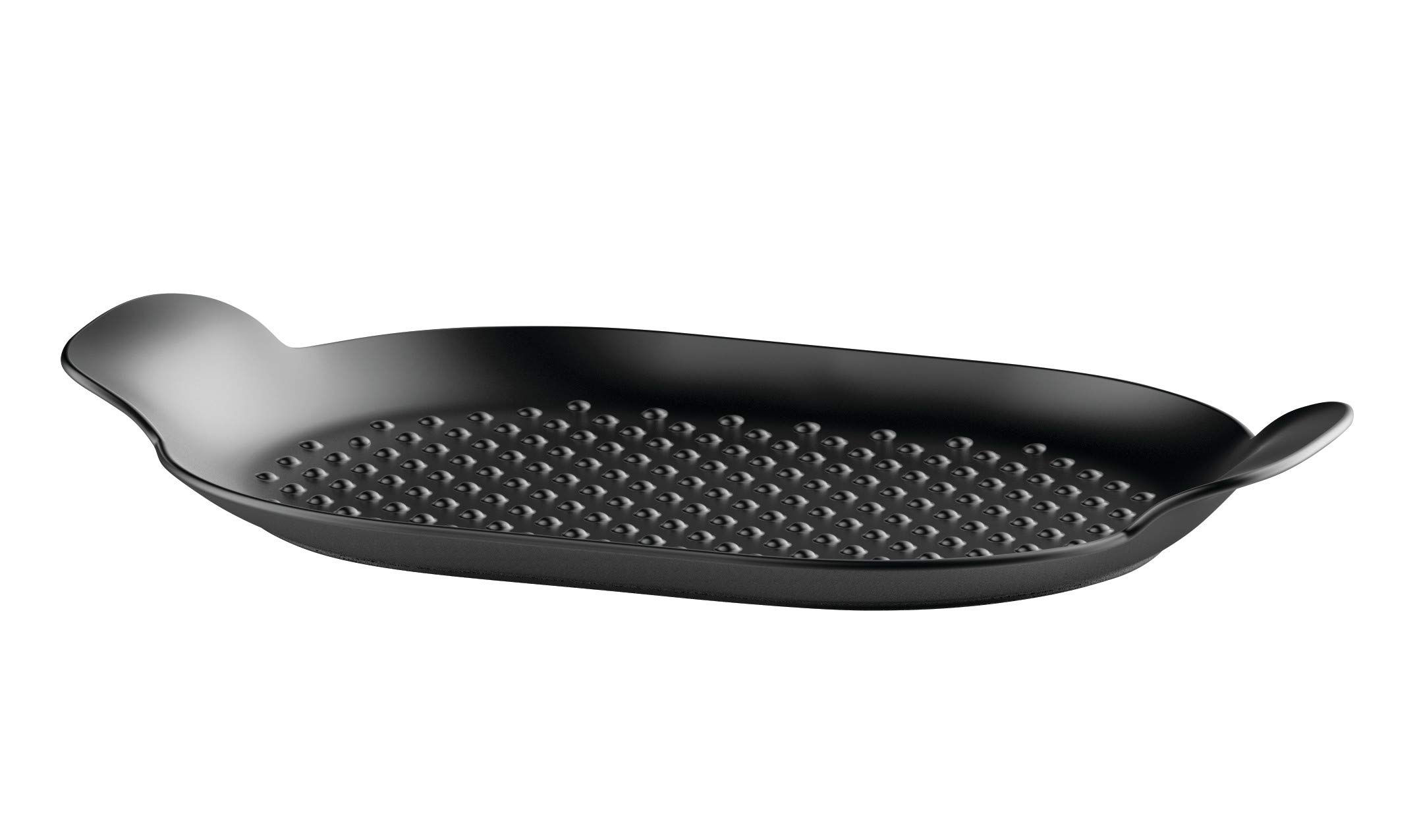 Alessi PU304 edo Grill pan in cast-iron. Magnetic steel bottom suitable for induction cooking.