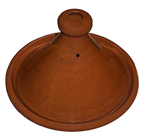 Moroccan cooking tagine handmade lead free safe glazed large 12 inches across traditional