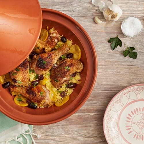 Sur La Table Glazed Terra Cotta Tagine, Brown