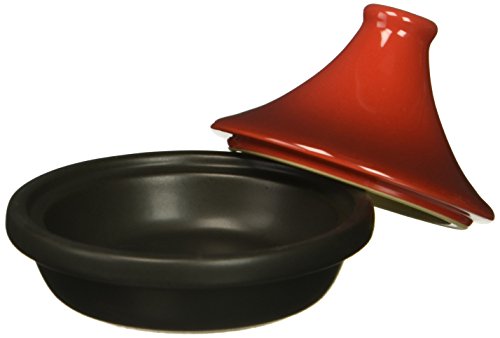 Le Creuset Stoneware Mini Tagine, 3 1/2-Ounce, Cerise