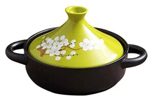 20cm hand made ceramic moroccan casserole pot tagine pot free stew casserole tagine pot for home kitchen 22.5.29