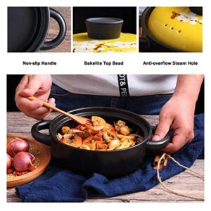 Easy To Clean Clay Ceramics Casseroles Flower Painted Moroccan Tagine PotSlow Cooker For Cooking Healthy Food 22.5.29