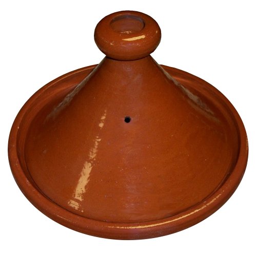 Moroccan Lead Free Cooking Tagine Glazed X-Large 13 Inches in Diameter Authentic Food