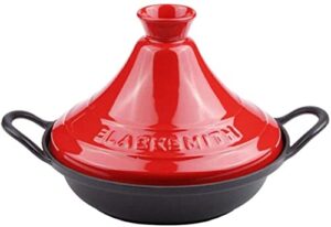 27cm high gloss enamel moroccan tagine pot easy to clean casserole enameled cast iron pot for 2-4 people 22.5.26