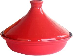 xurx professional moroccan cooking pot with lid, ceramic tagine pot for cooking and stew casserole slow cooker non stick for home kitchen (color : b)