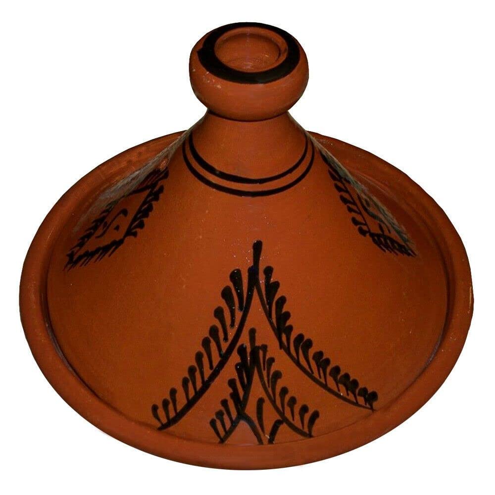 Cooking Tagine Pot Tajine Tangia Lead Free Terra Cotta Medium10"