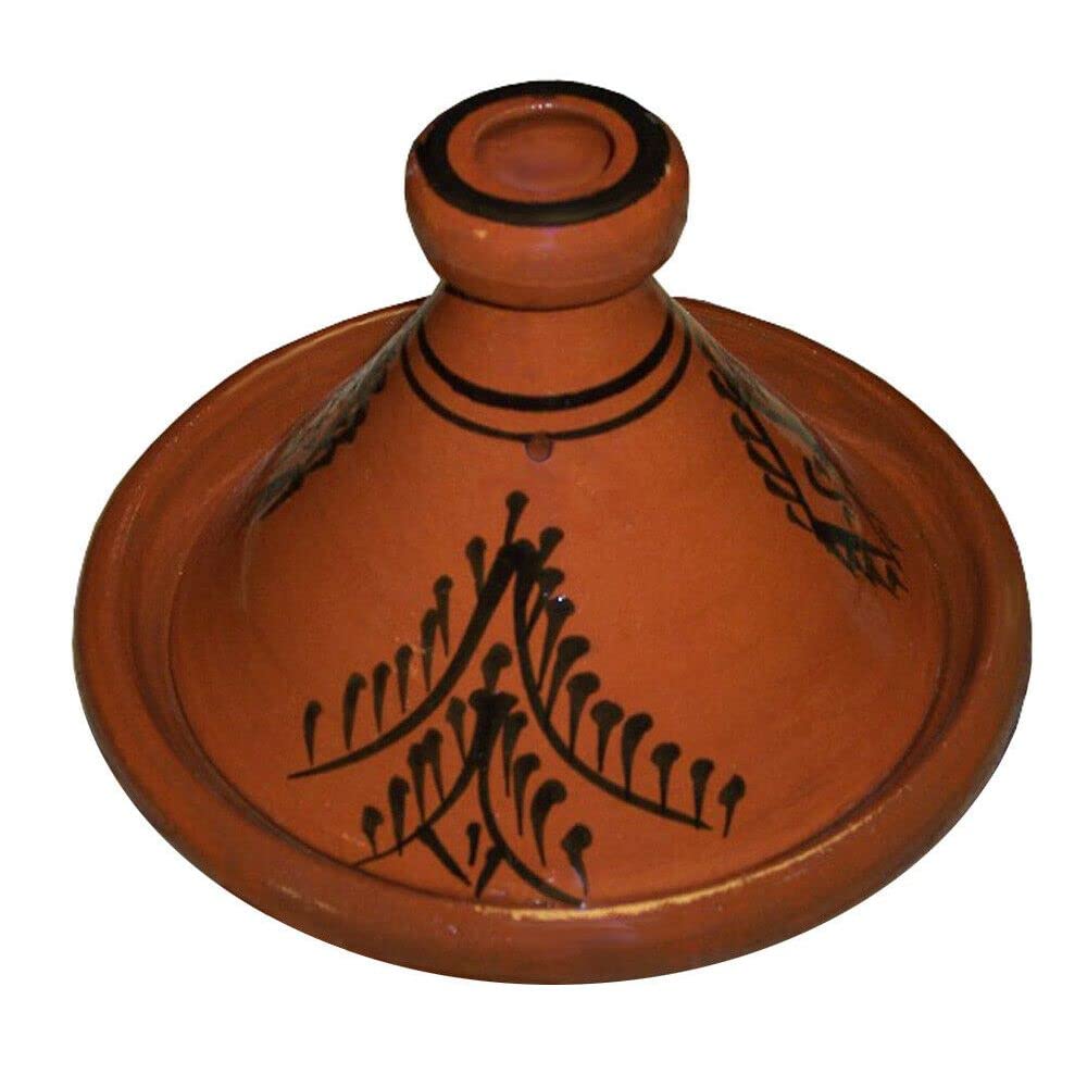 Cooking Tagine Tajine 100% Handmade Lead Free Clay Cook-wear Small 8"