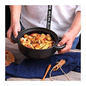 Cooking Tagine Pot, 20Cm Tagine Pot Cookware Casserole Pots with Lids Simple Cooking Tagine Lead Free Different Cooking Styles 1.5L