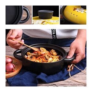 Cooking Tagine Pot, 20Cm Tagine Pot Cookware Casserole Pots with Lids Simple Cooking Tagine Lead Free Different Cooking Styles 1.5L