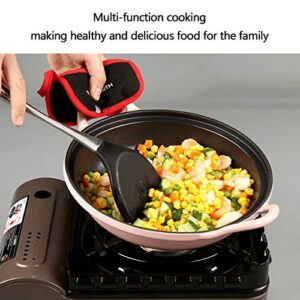 JINXIU Casserole Moroccan Tagine Cooking Pot, 27 cm Tagine with Ceramic Lid and Silicone Gloves, Cast Iron Tagine for Different Cooking Styles - Lead Free