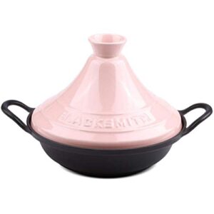 myyingbin 27cm enameled cast iron pot moroccan tagine easy to clean slow cooker healthy cooking suitable for 2-4 people