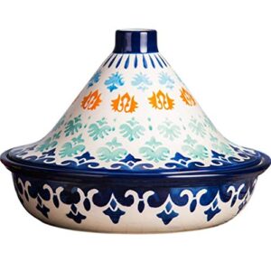 myyingbin moroccan tagine pot ceramic micro pressure cooker handmade underglaze casserole suitable for oven microwave dishwasher disinfection cabinet