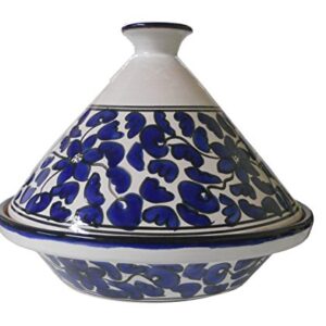 Cookable Tagine, 12-Inch, Floral Design