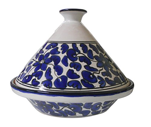 Cookable Tagine, 12-Inch, Floral Design