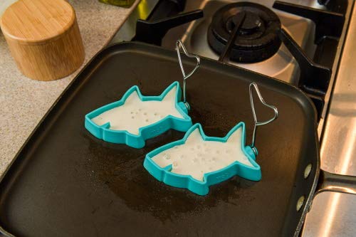 “The Original” - Mobi Pancake Silicone Mold – Put FUN Back Into Breakfast, Shark Bites