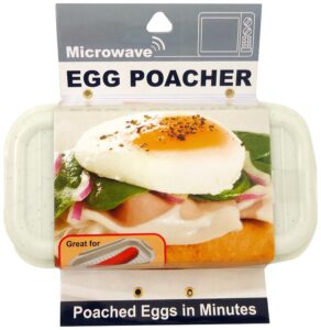 economy kitchen accessory microwave egg poacher