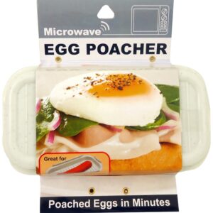 Economy Kitchen Accessory Microwave Egg Poacher