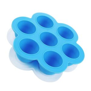 egg bites molds for instant pot accessories, freezer ice cube trays silicone food storage containers with lid, 5,6,8 qt pressure cooker