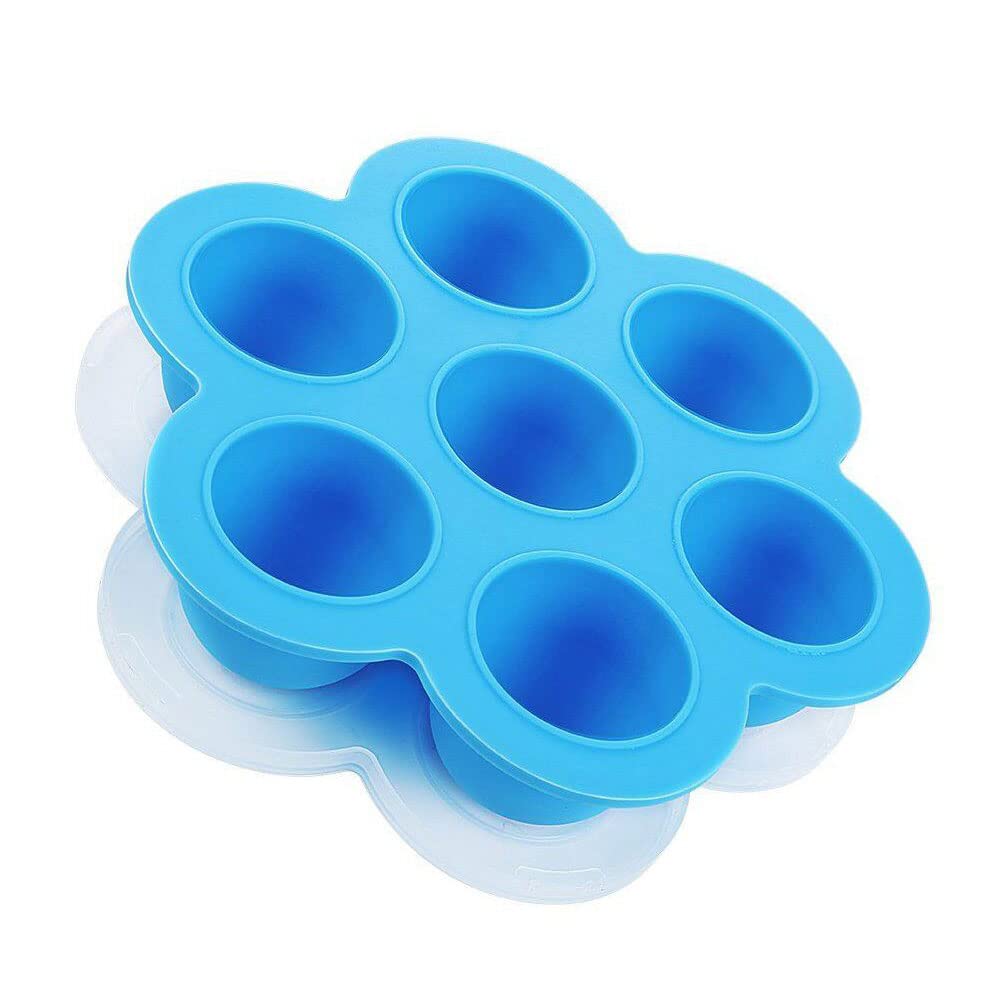 Egg Bites Molds for Instant Pot Accessories, Freezer Ice Cube Trays Silicone Food Storage Containers with Lid, 5,6,8 qt Pressure Cooker