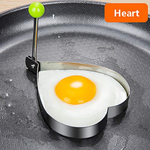 Stainless Steel 5 Style Fried Egg Pancake Shaper Omelette Mold Mould Frying Egg Cooking Tools Kitchen Accessories Gadget