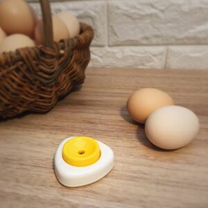 DELILONG simple and easy egg hole puncher Egg Piercer Egg Separators egg poacher pan 2pcs